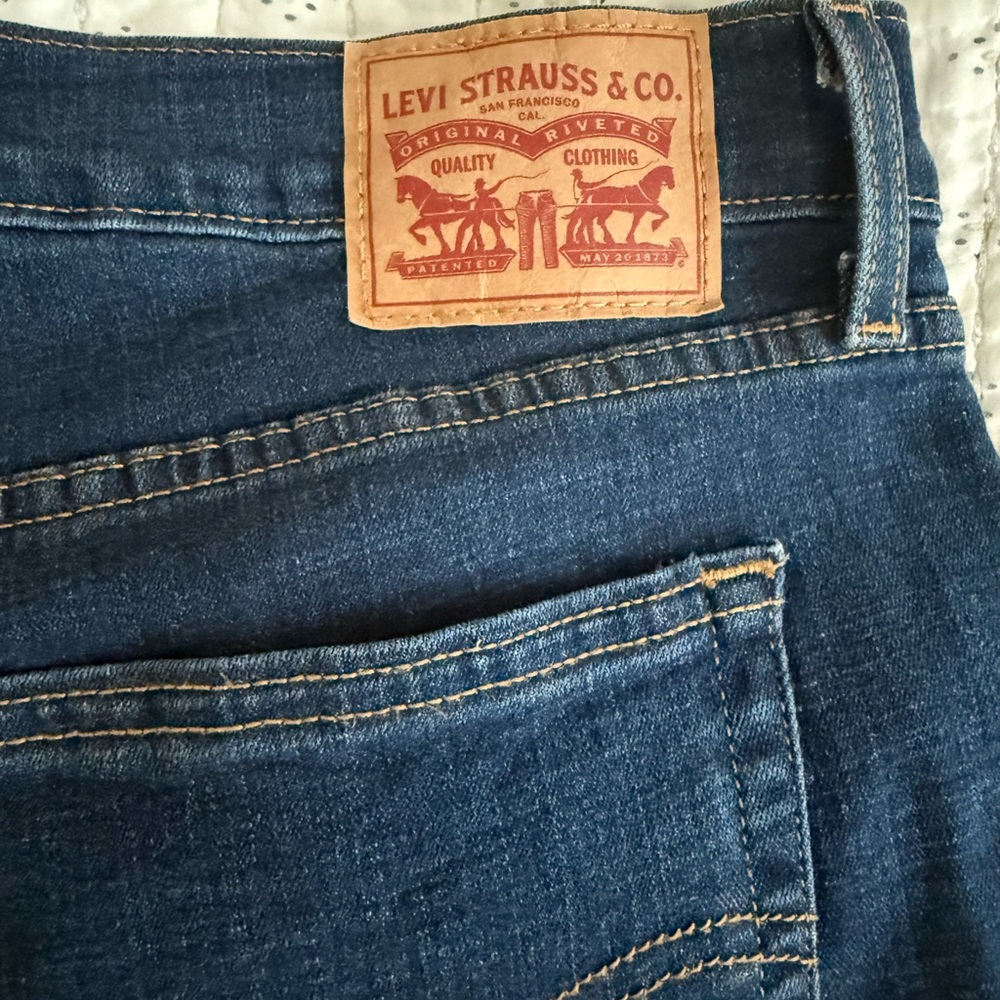 Levi's Blue Boyfriend Jeans
